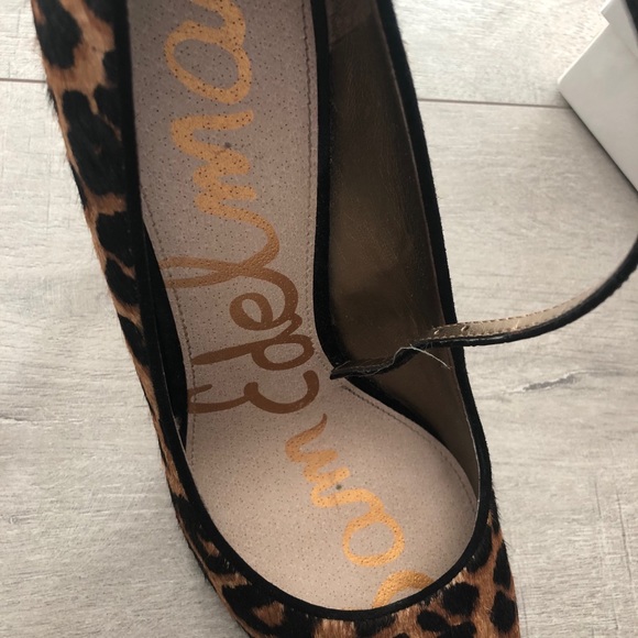 Sam Edelman cheetah print heels Size 8.5 - Picture 4 of 6